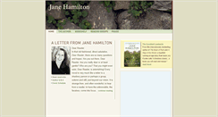 Desktop Screenshot of janehamiltonbooks.com